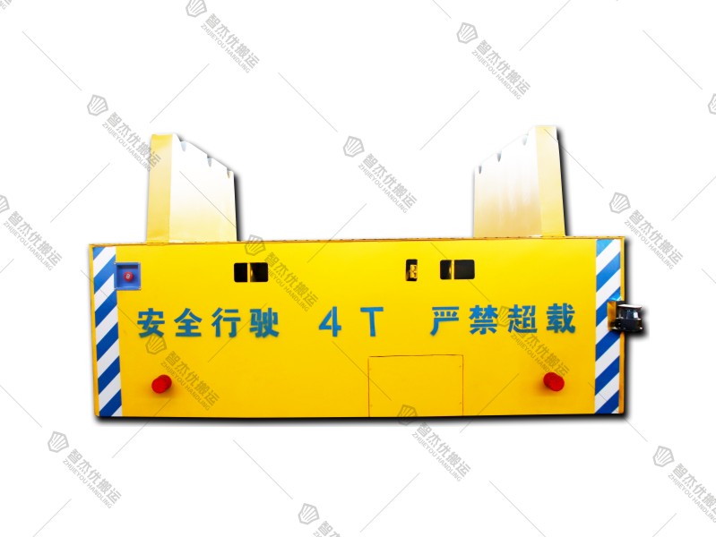 大連某客戶陰極輥鋰電池軌道搬運(yùn)車成功交付